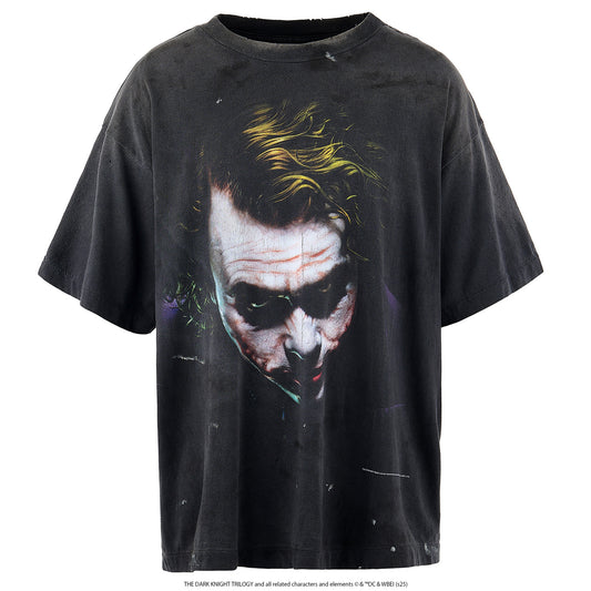 SAINT Mxxxxxx x The Dark Knight BTM SS TEE /JOKER / BLACK