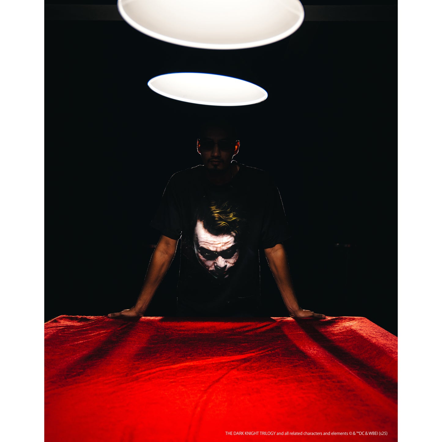 SAINT Mxxxxxx x The Dark Knight BTM SS TEE /JOKER / BLACK