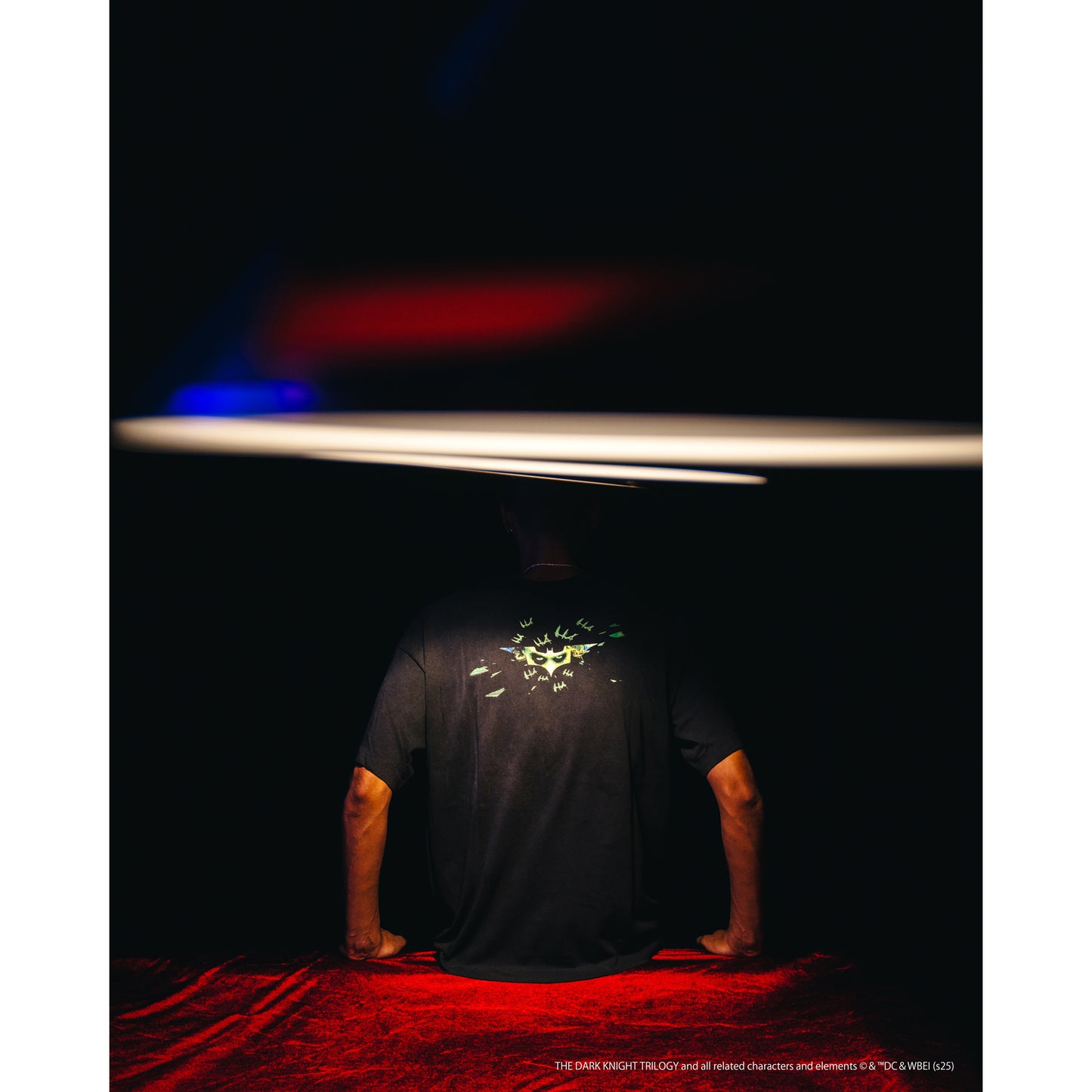 SAINT Mxxxxxx x The Dark Knight BTM SS TEE /JOKER / BLACK