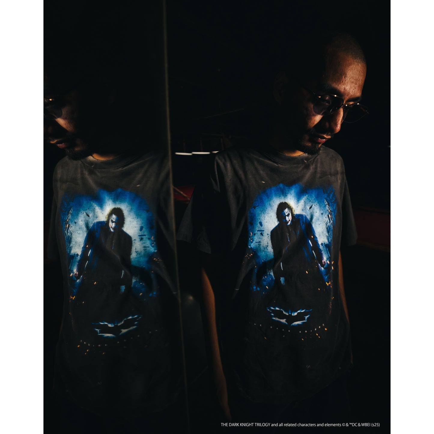 SAINT Mxxxxxx x The Dark Knight BTM SS TEE/DARKNIGHT / BLACK