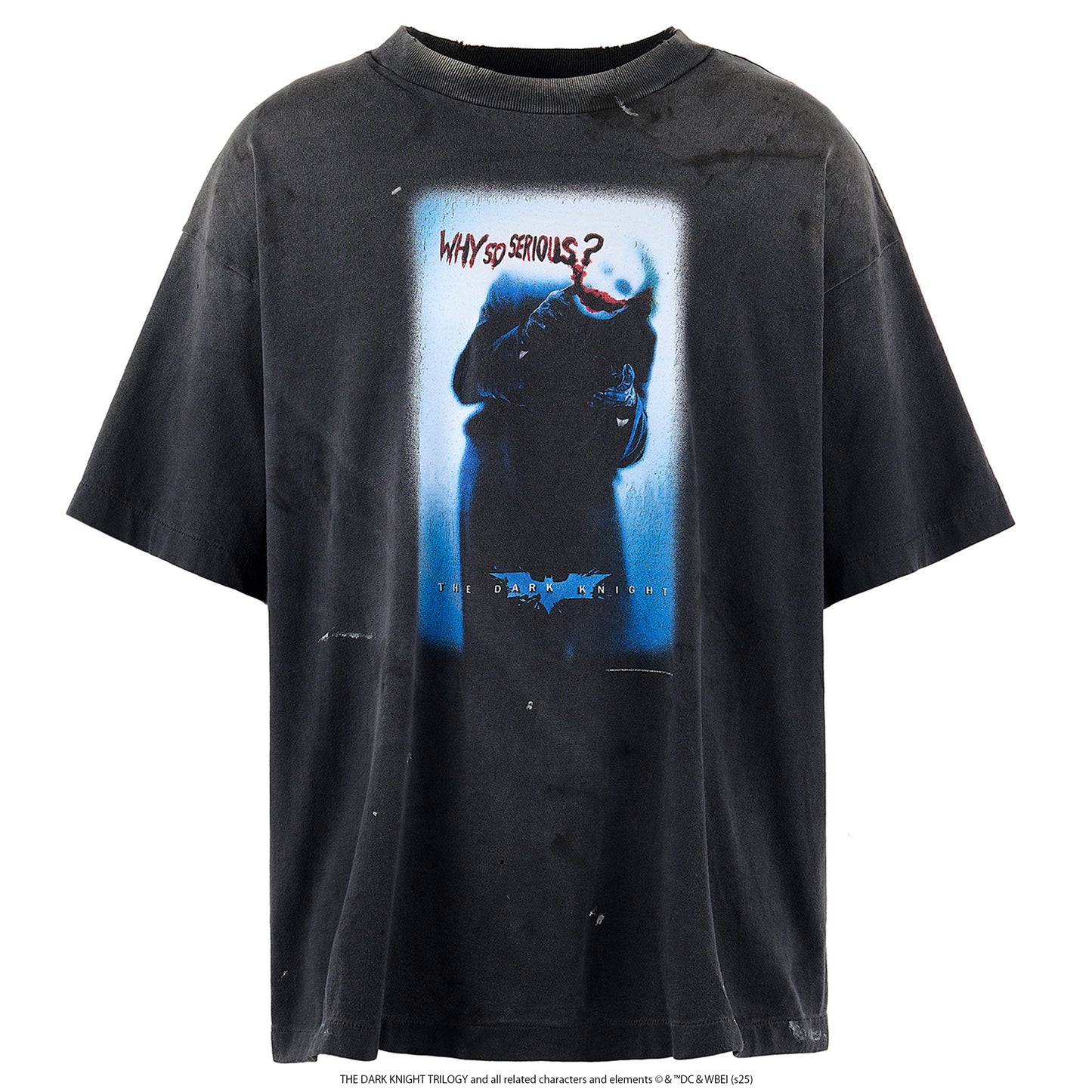 SAINT Mxxxxxx x The Dark Knight BTM SS TEE/LIP / BLACK