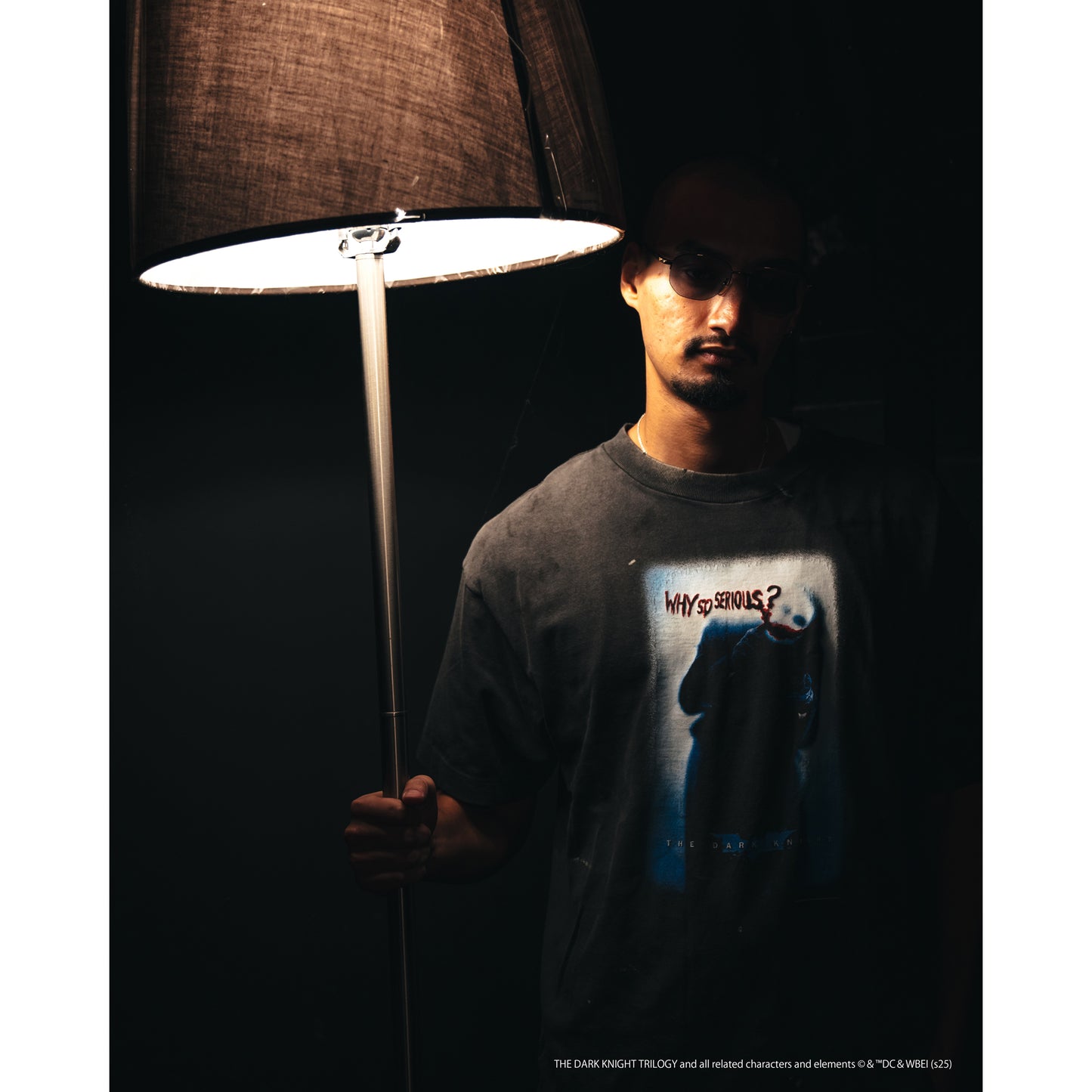 SAINT Mxxxxxx x The Dark Knight BTM SS TEE/LIP / BLACK