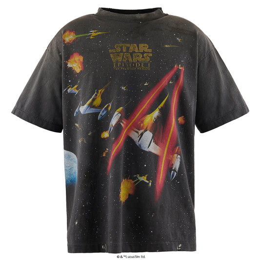 SAINT Mxxxxxx x STAR WARS TEE/STARWARS / BLACK