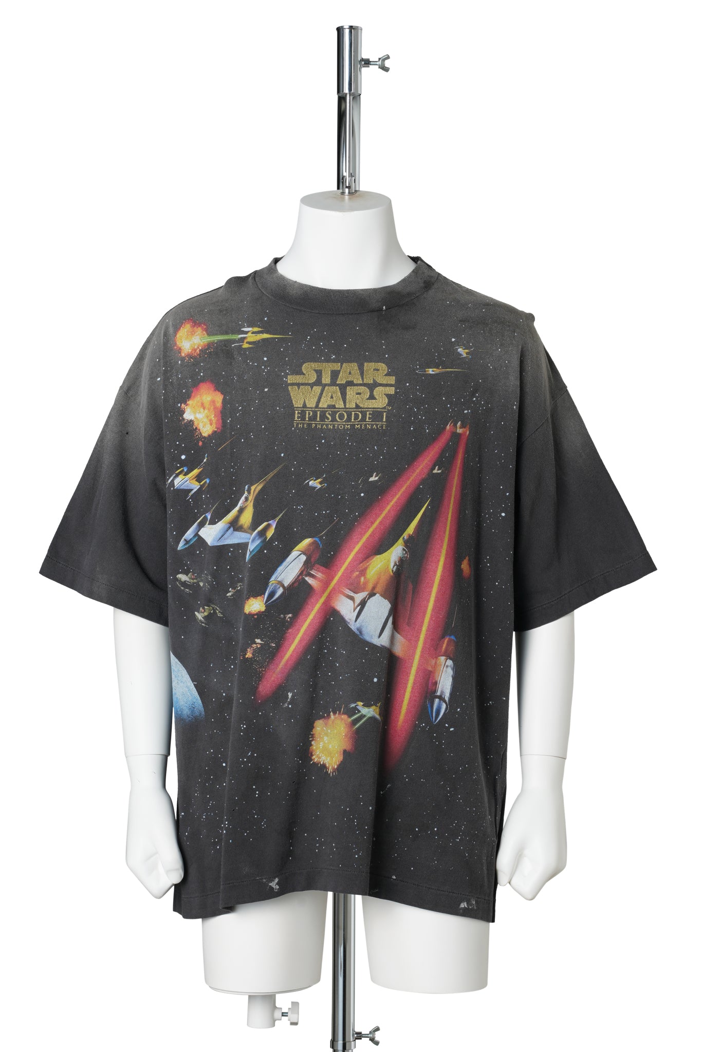 SAINT Mxxxxxx x STAR WARS TEE/STARWARS / BLACK