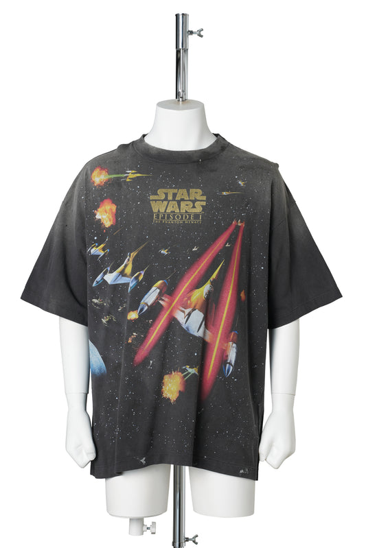 SAINT Mxxxxxx x STAR WARS TEE/STARWARS / BLACK