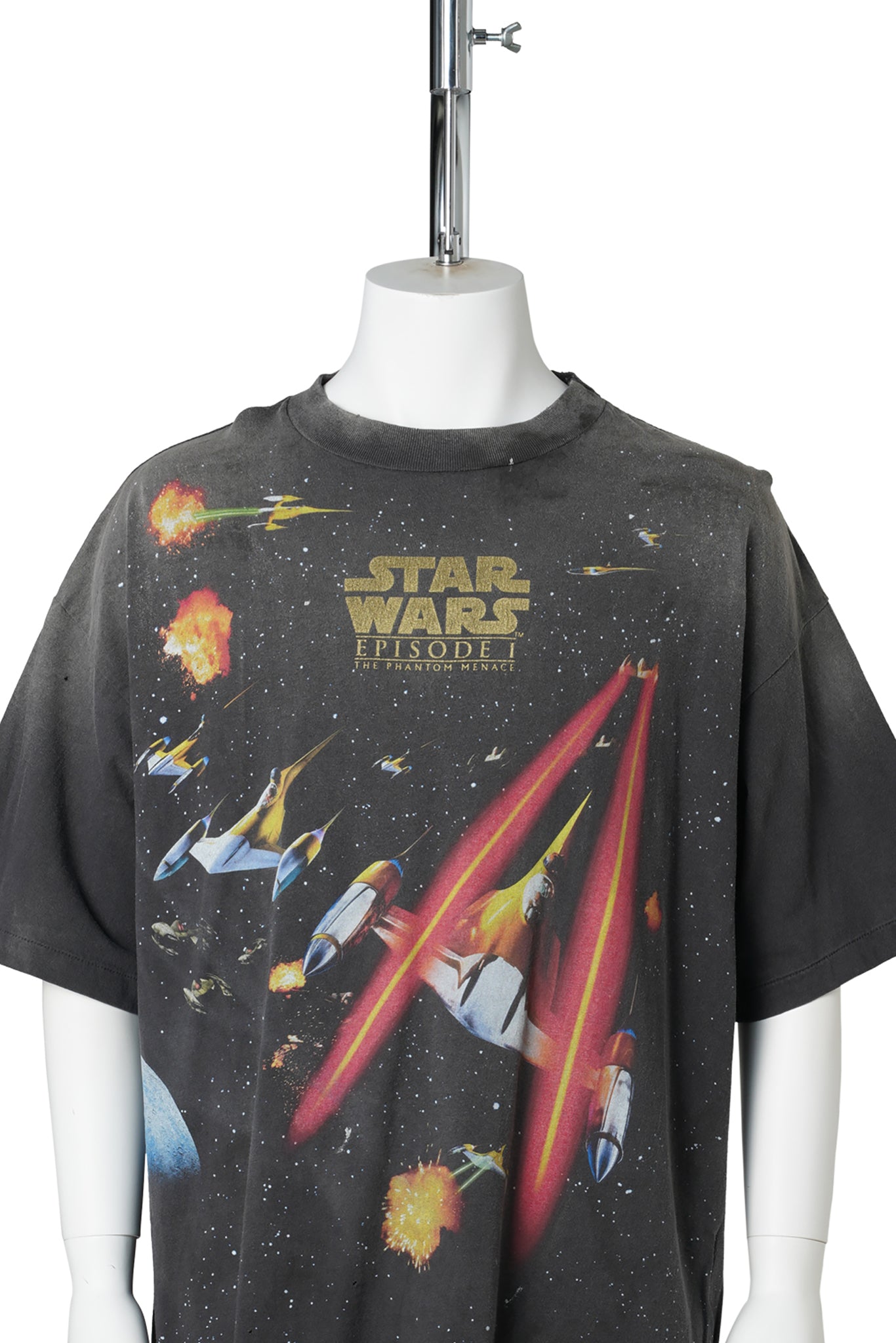SAINT Mxxxxxx x STAR WARS TEE/STARWARS / BLACK