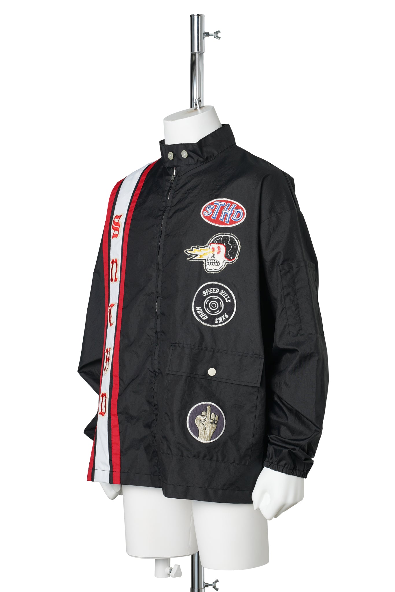 SAINT Mxxxxxx x NEIGHBORHOOD NH_NYLON JACKET /STHD.JACKETSNTHD / BLACK