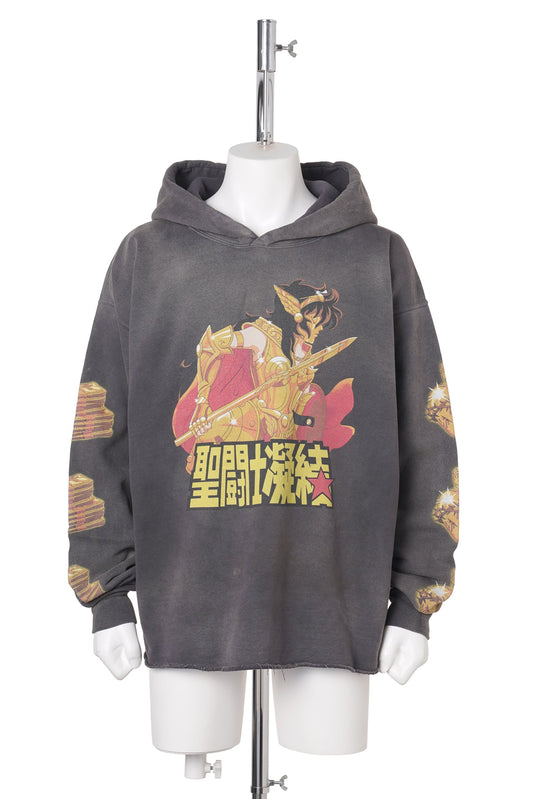 SAINT Mxxxxxx x CLOT CL_HOODIE/聖闘士 / BLACK