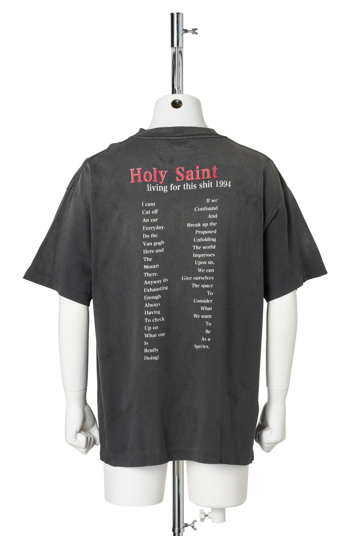SS T-SHIRT/LOVE CICULATION / BLACK