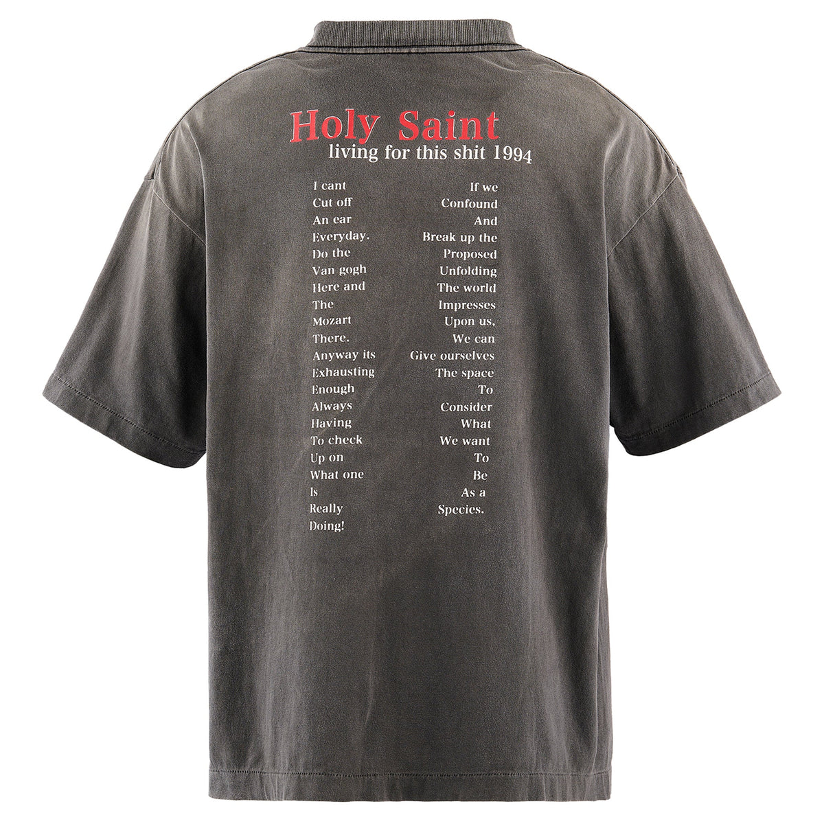 SS T-SHIRT/LOVE CICULATION / BLACK