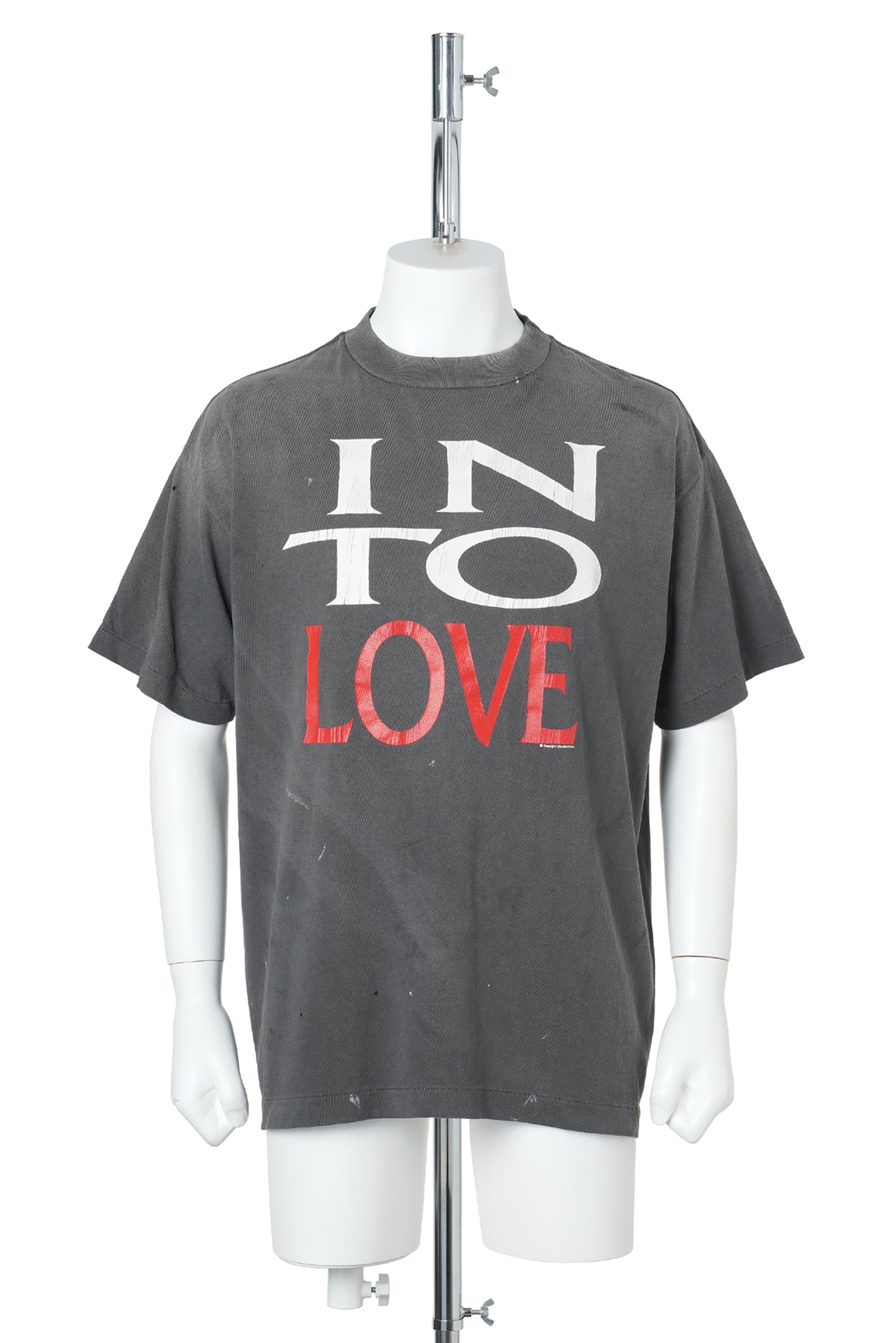 SS T-SHIRT/IN TO LOVE / BLACK