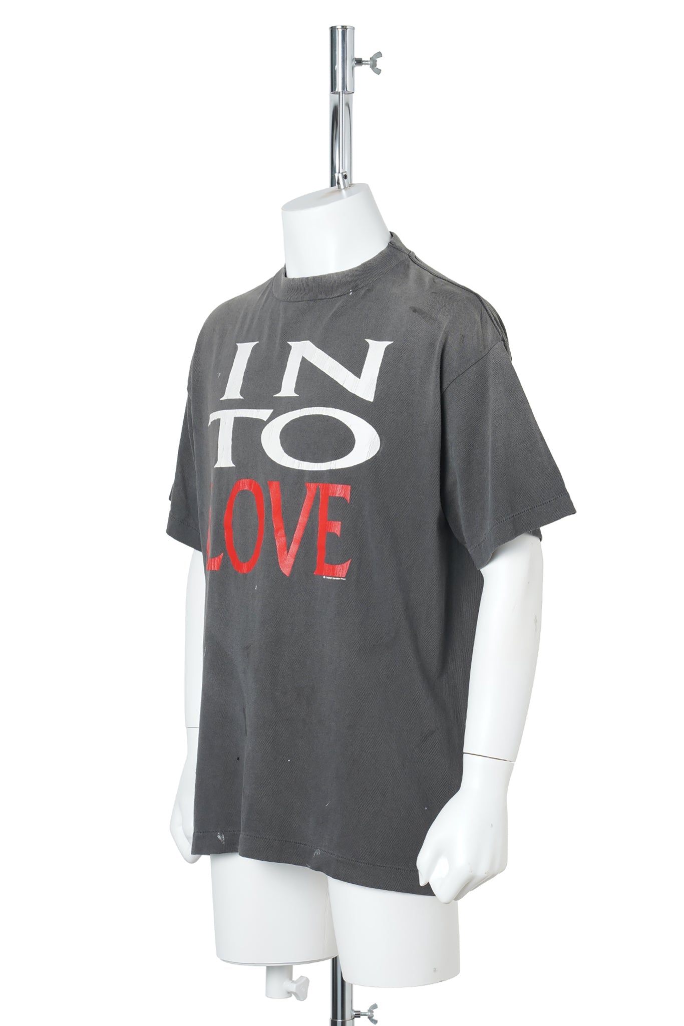 SS T-SHIRT/IN TO LOVE / BLACK