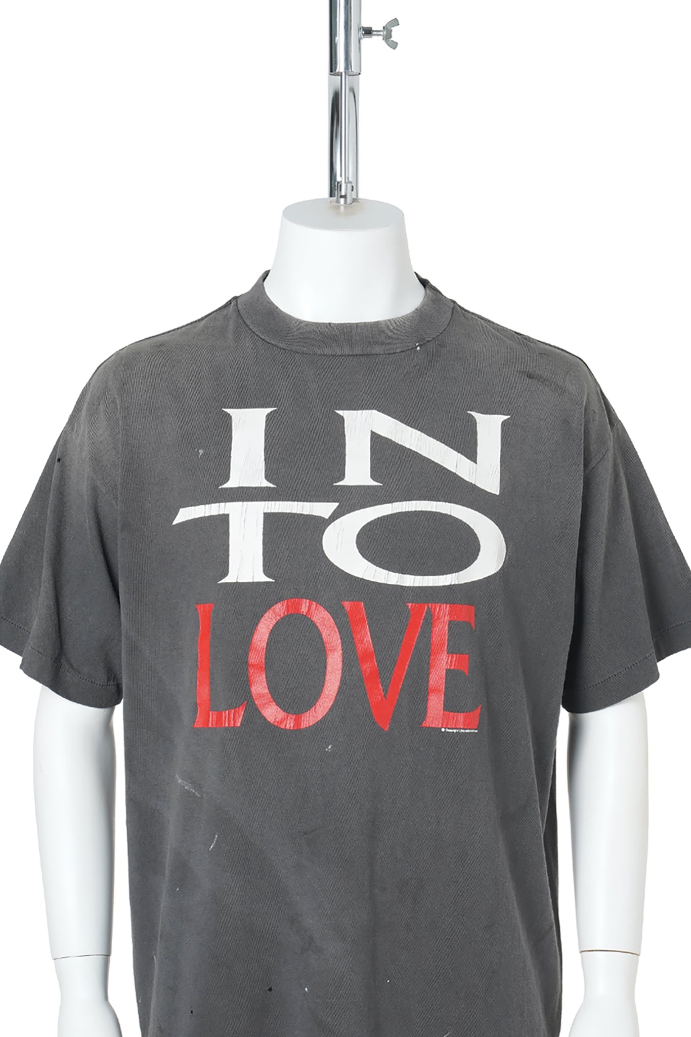 SS T-SHIRT/IN TO LOVE / BLACK