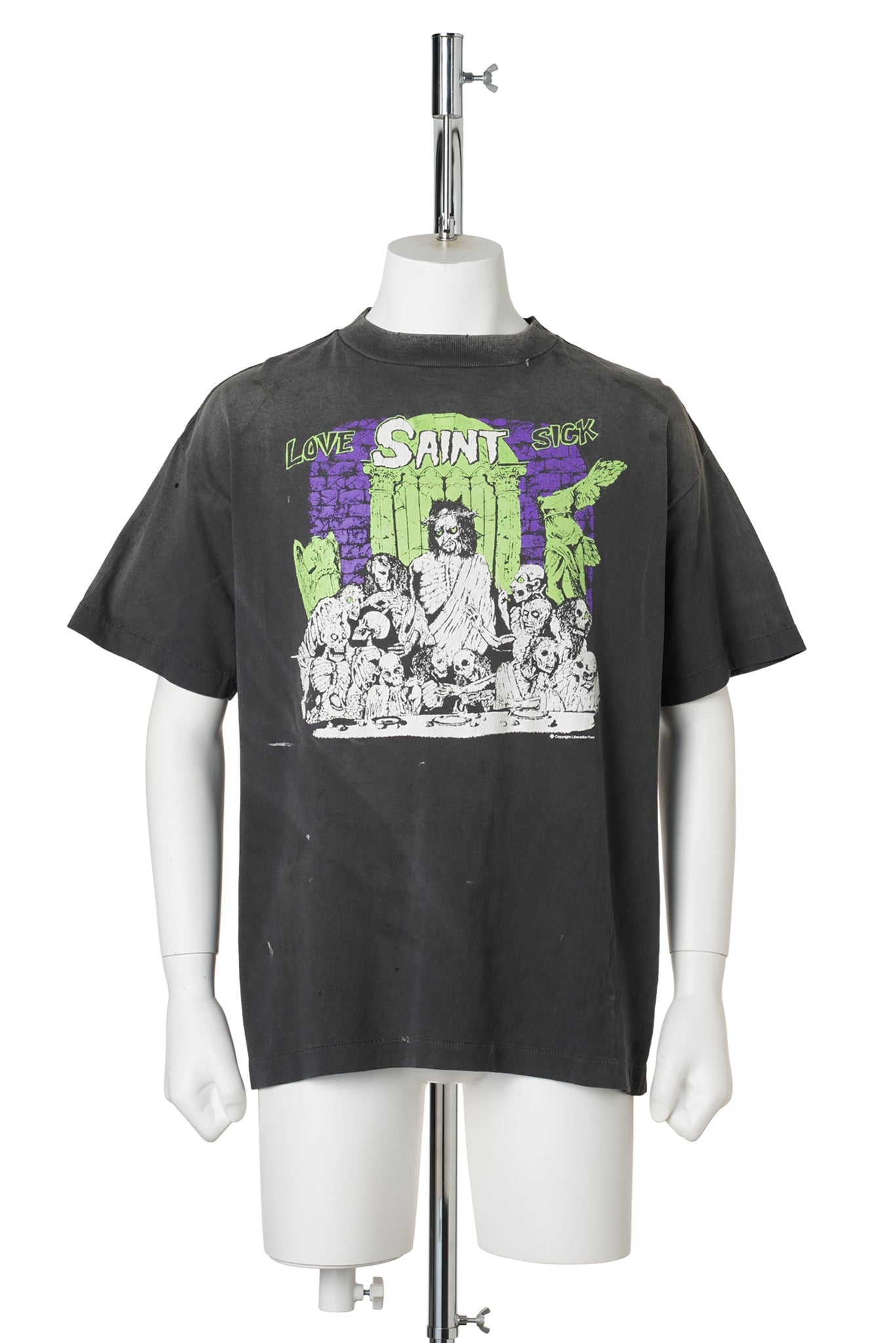 SS T-SHIRT/LOVE SICK / BLACK