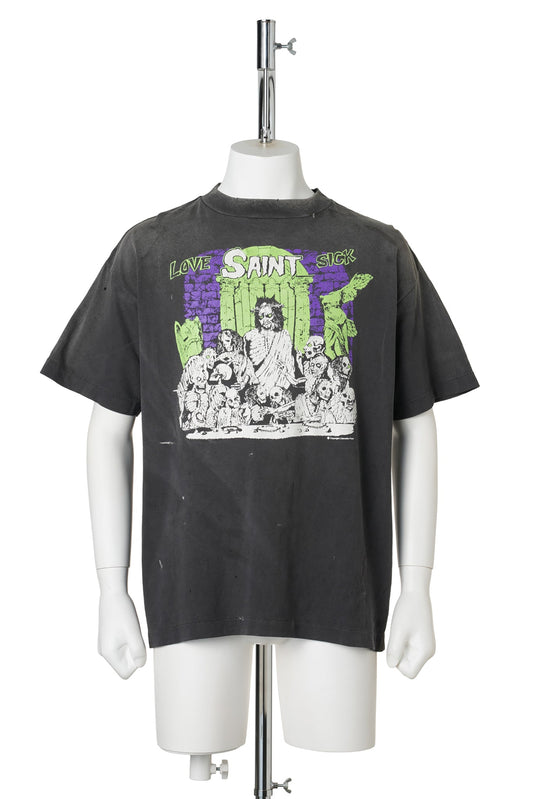 SS T-SHIRT/LOVE SICK / BLACK