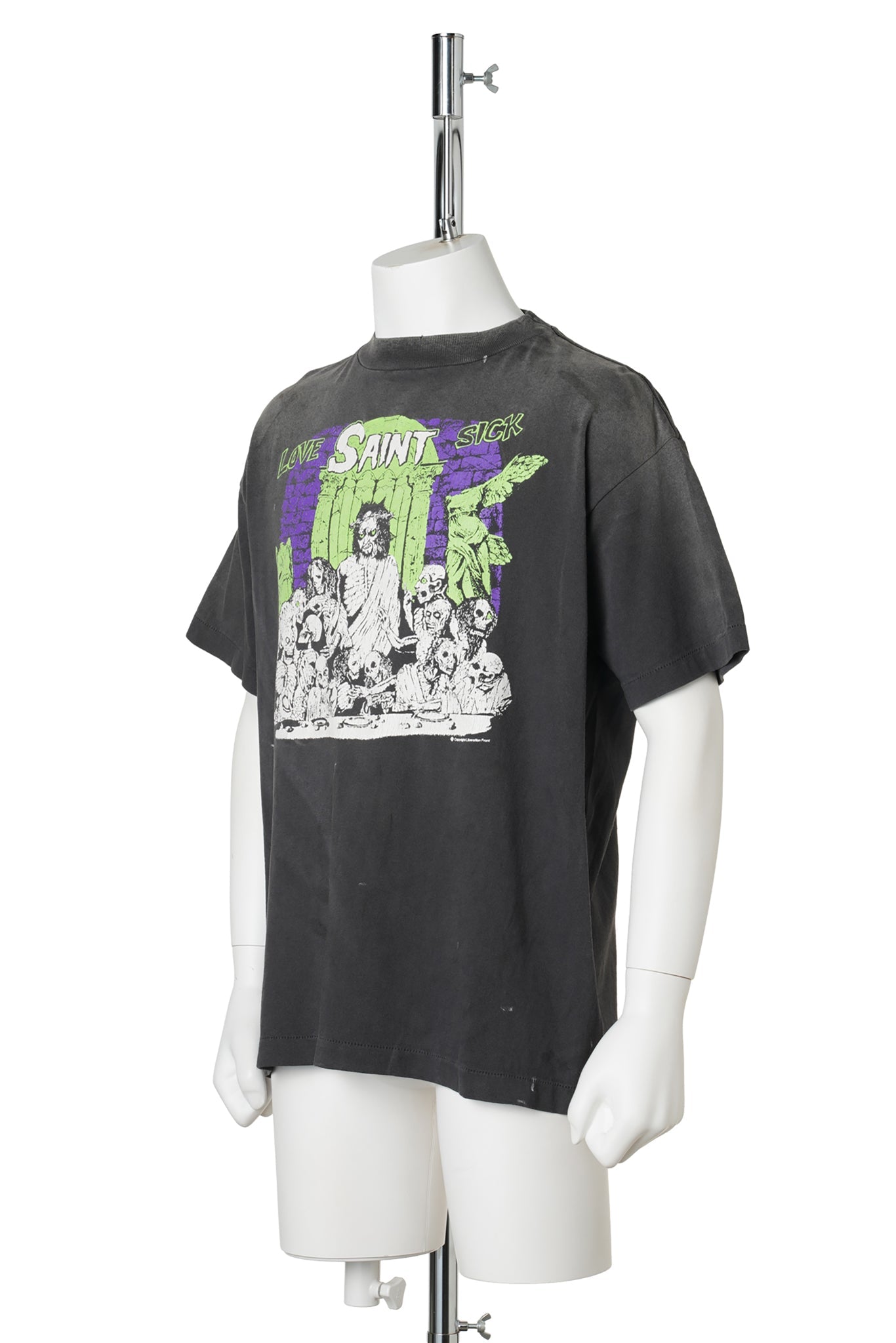 SS T-SHIRT/LOVE SICK / BLACK