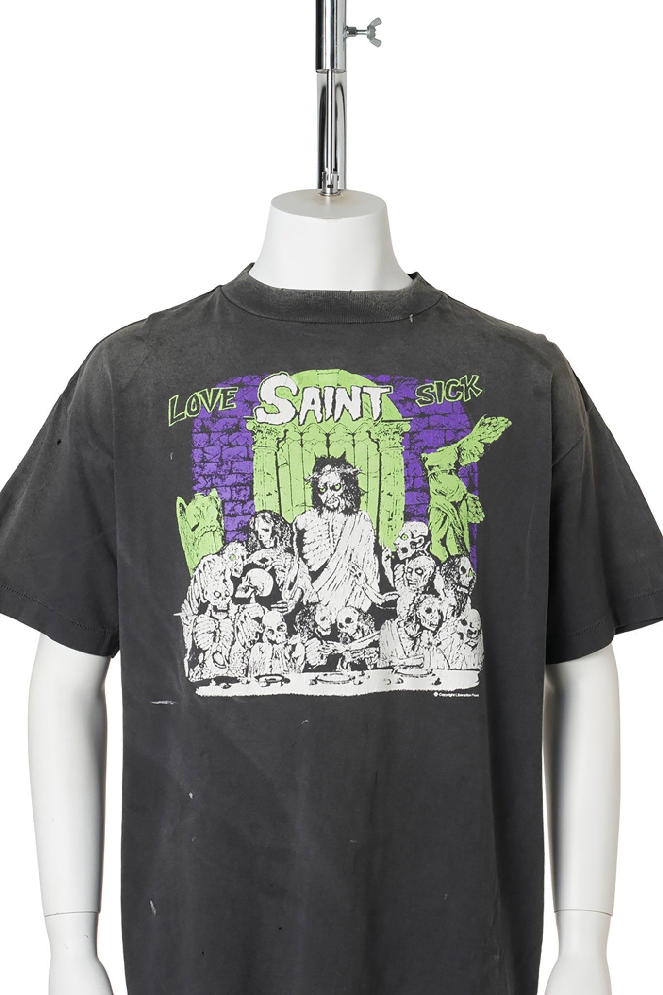 SS T-SHIRT/LOVE SICK / BLACK