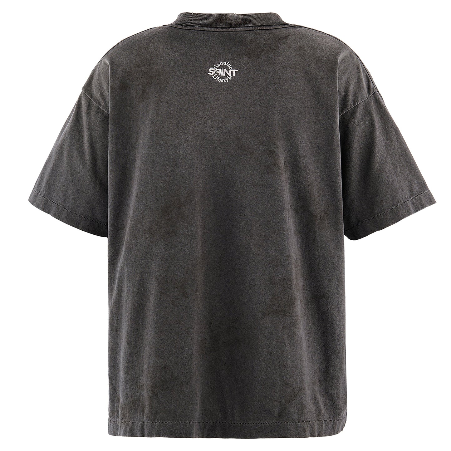 SS T-SHIRT/EMBROIDERY / BLACK