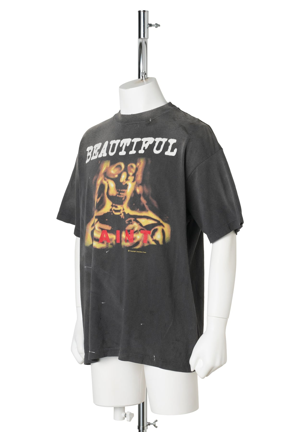 SS T-SHIRT/BEATIFUL / BLACK