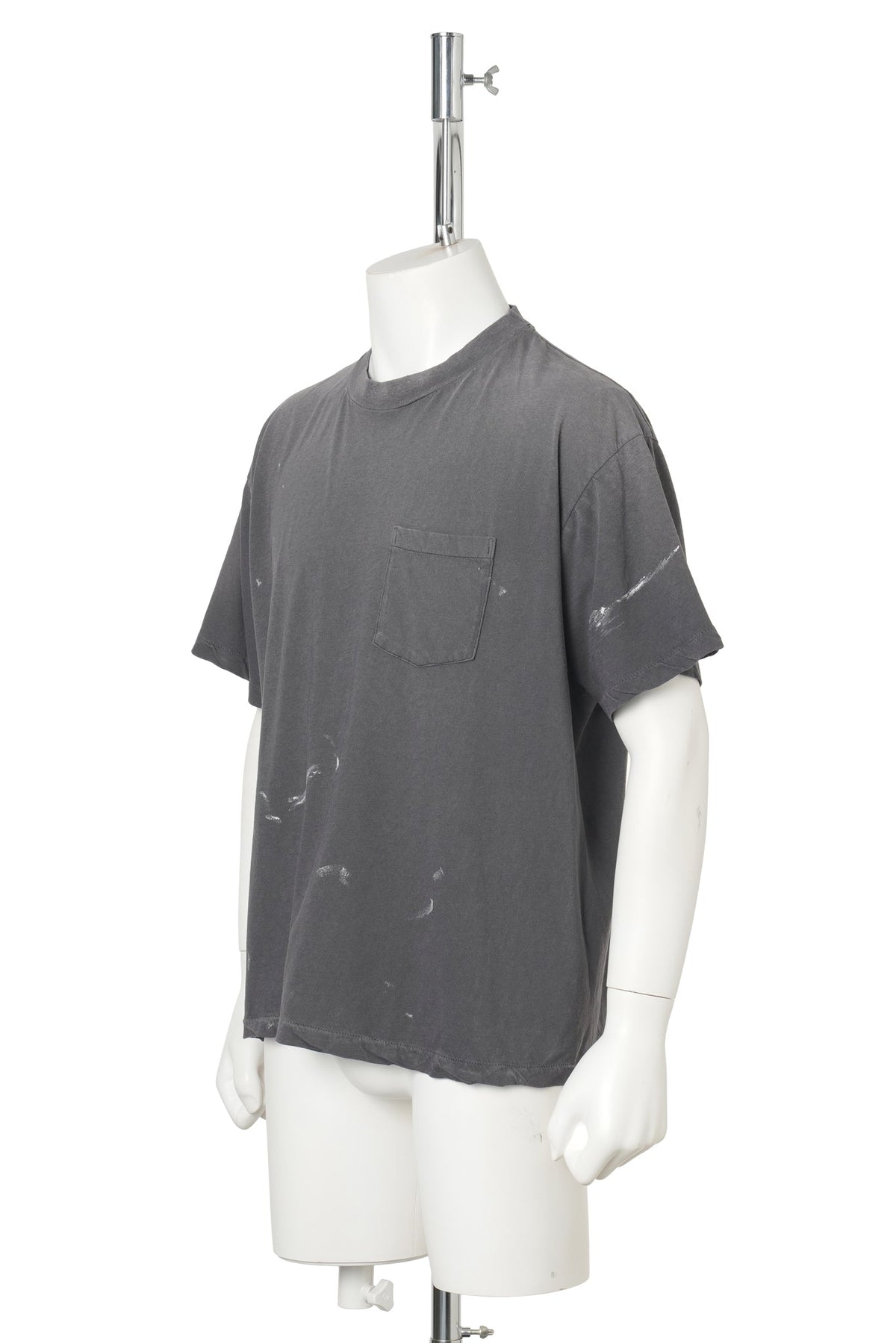 SS T-SHIRT/POCKET / BLACK