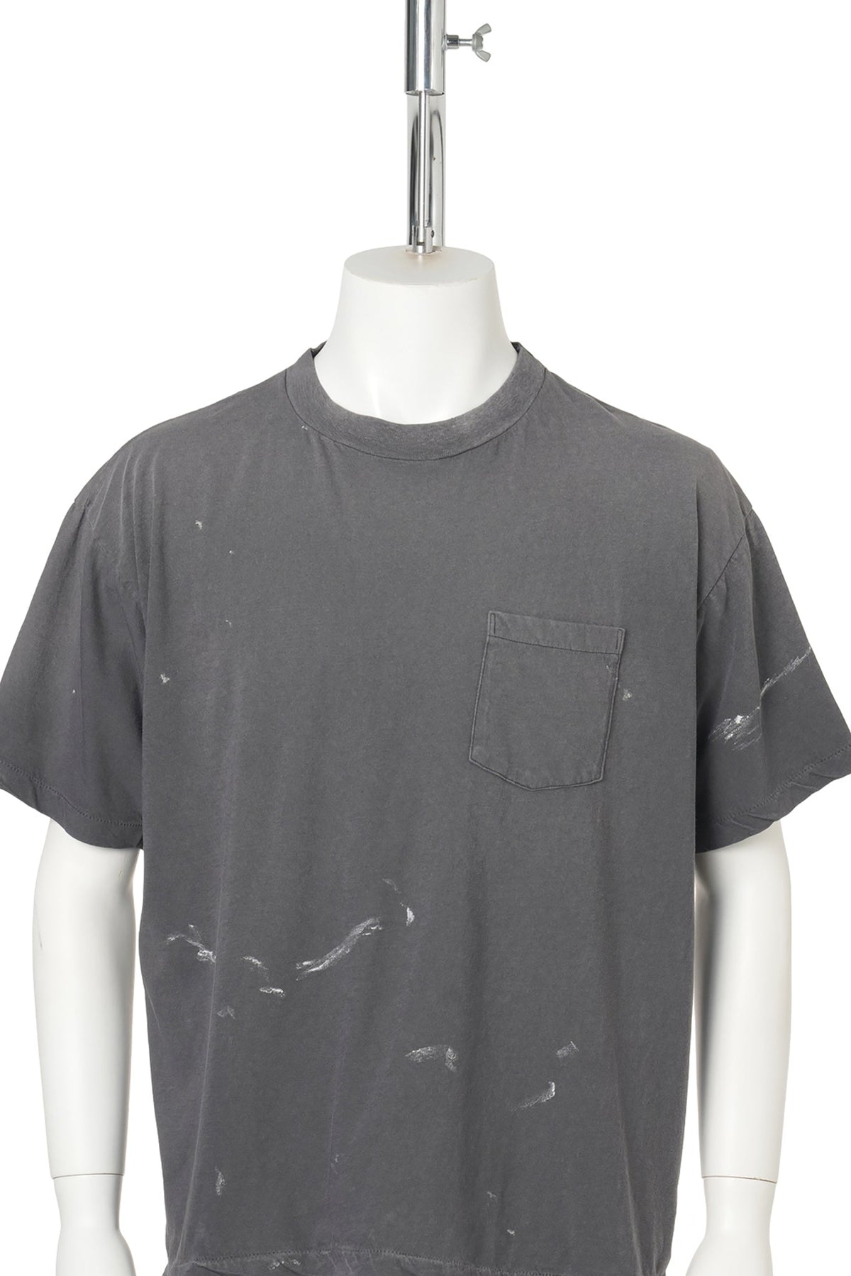 SS T-SHIRT/POCKET / BLACK