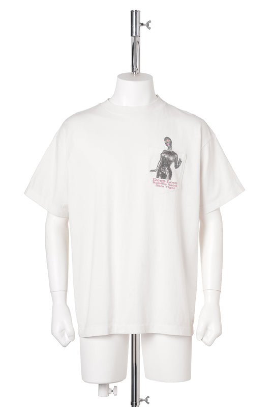 SS T-SHIRT/POCKET / WHITE