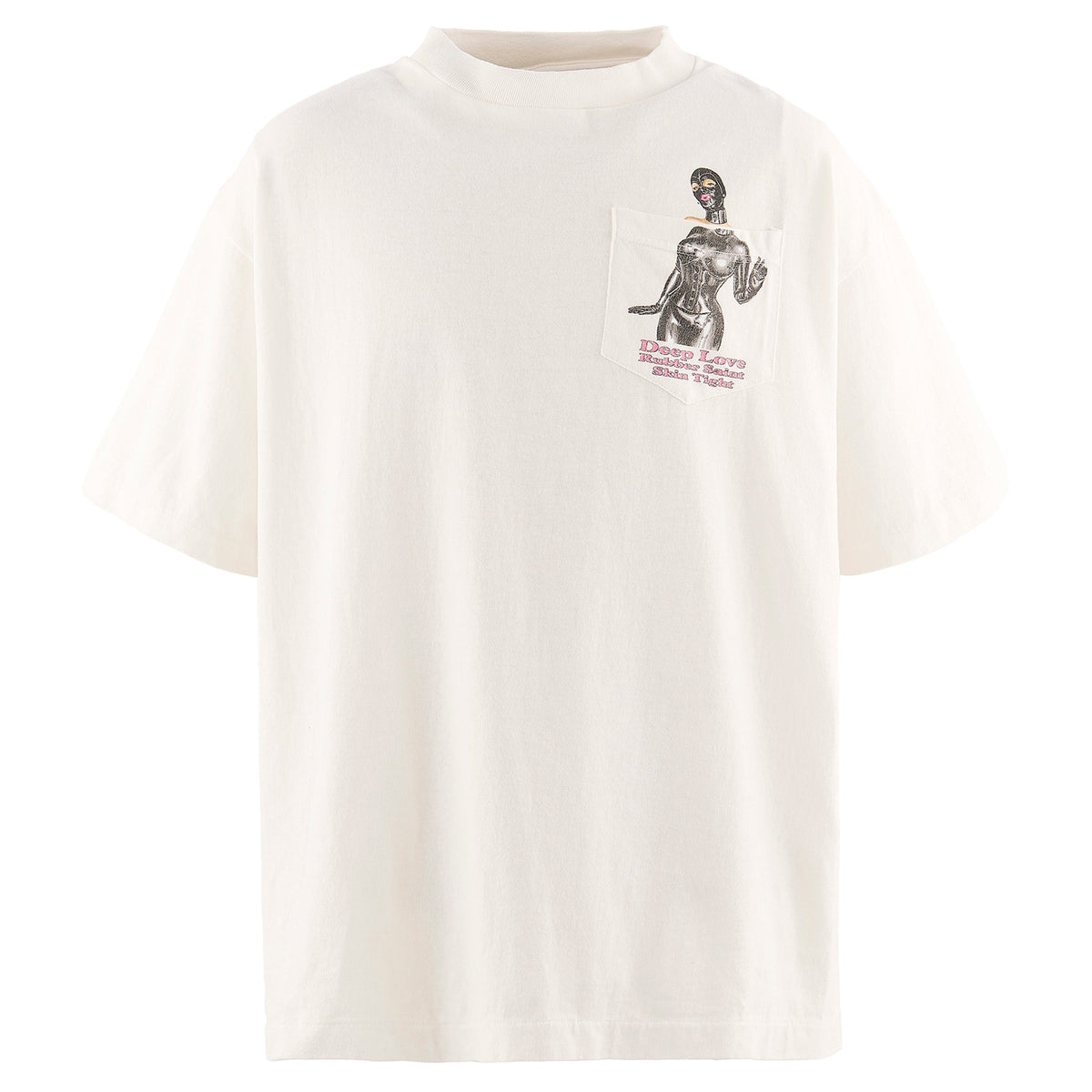 SS T-SHIRT/POCKET / WHITE