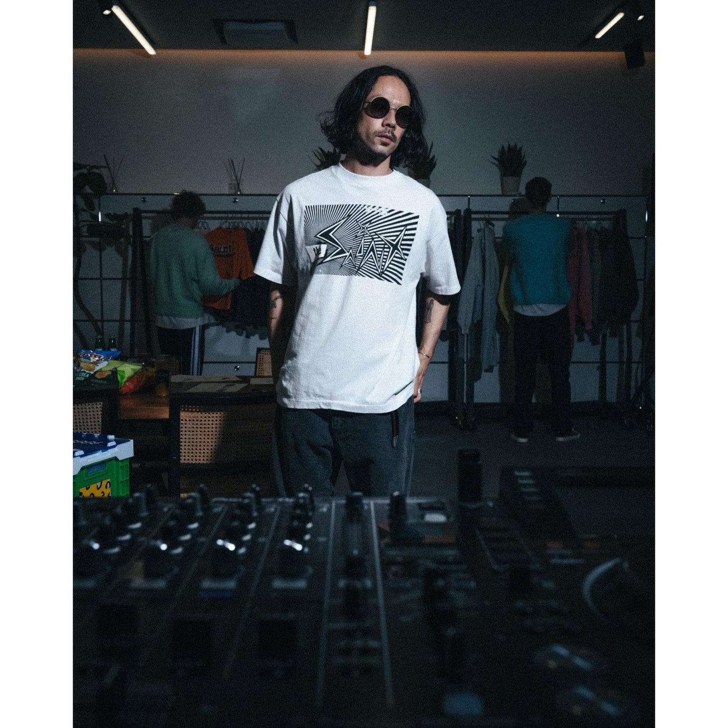 SS T-SHIRT/the SAINT / WHITE