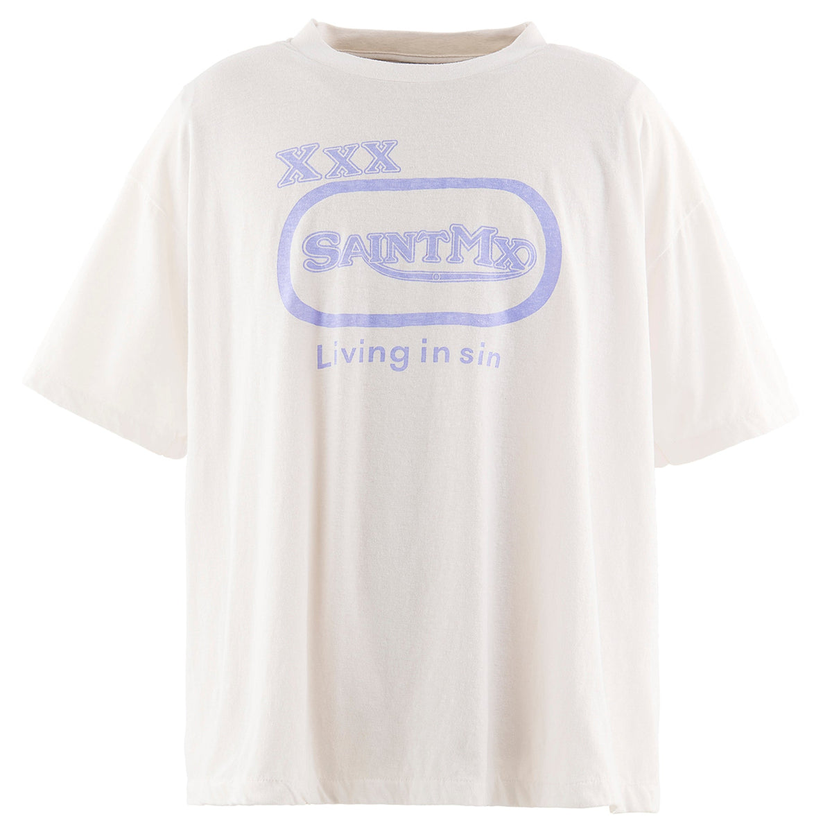 SS T-SHIRT/XXX / WHITE