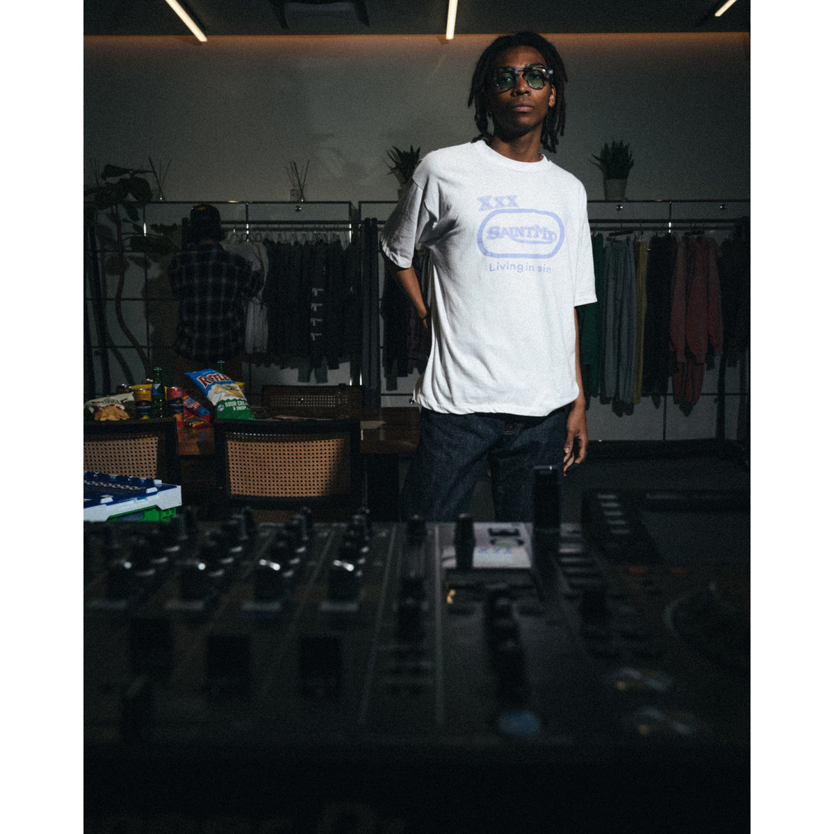 SS T-SHIRT/XXX / WHITE