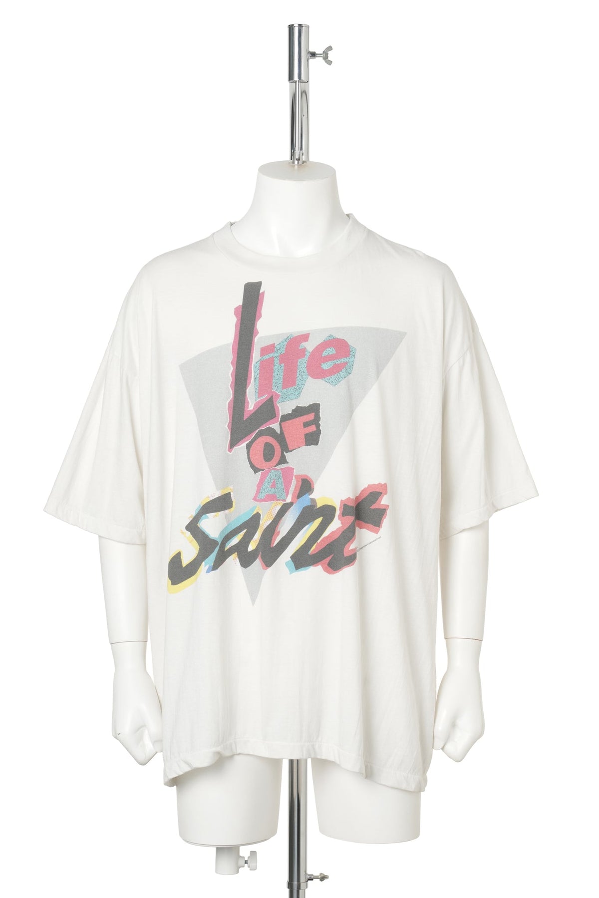 SS T-SHIRT/Life OF A Saint / WHITE