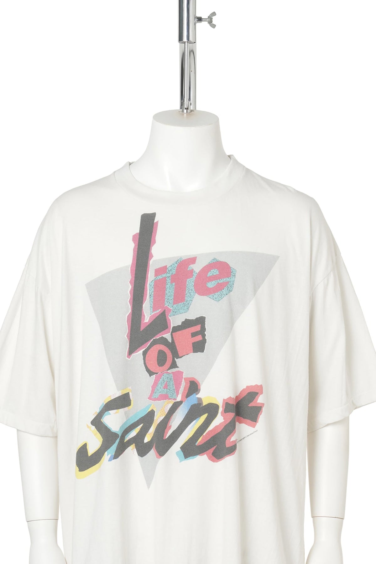 SS T-SHIRT/Life OF A Saint / WHITE
