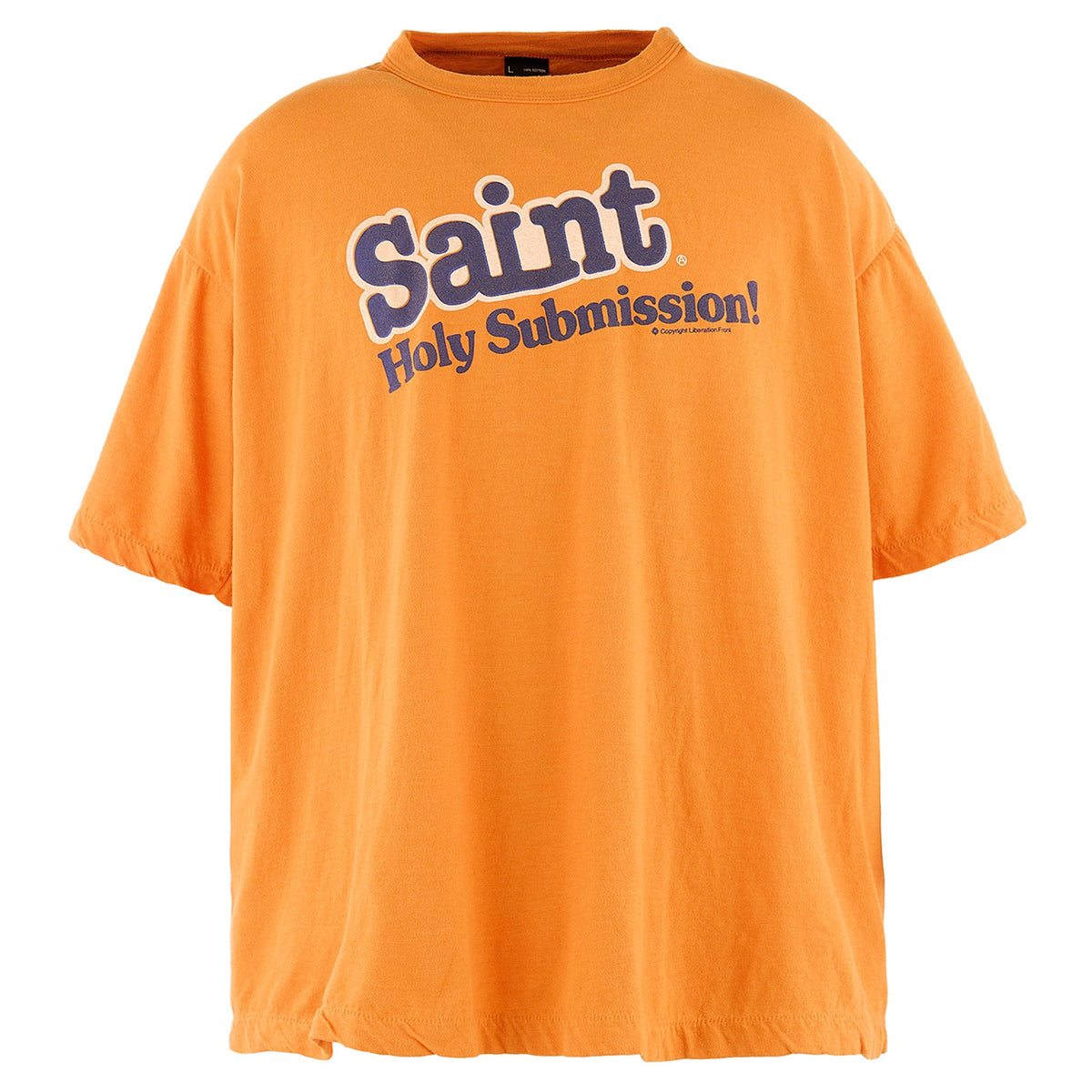 SS T-SHIRT/Holy Submission / ORANGE