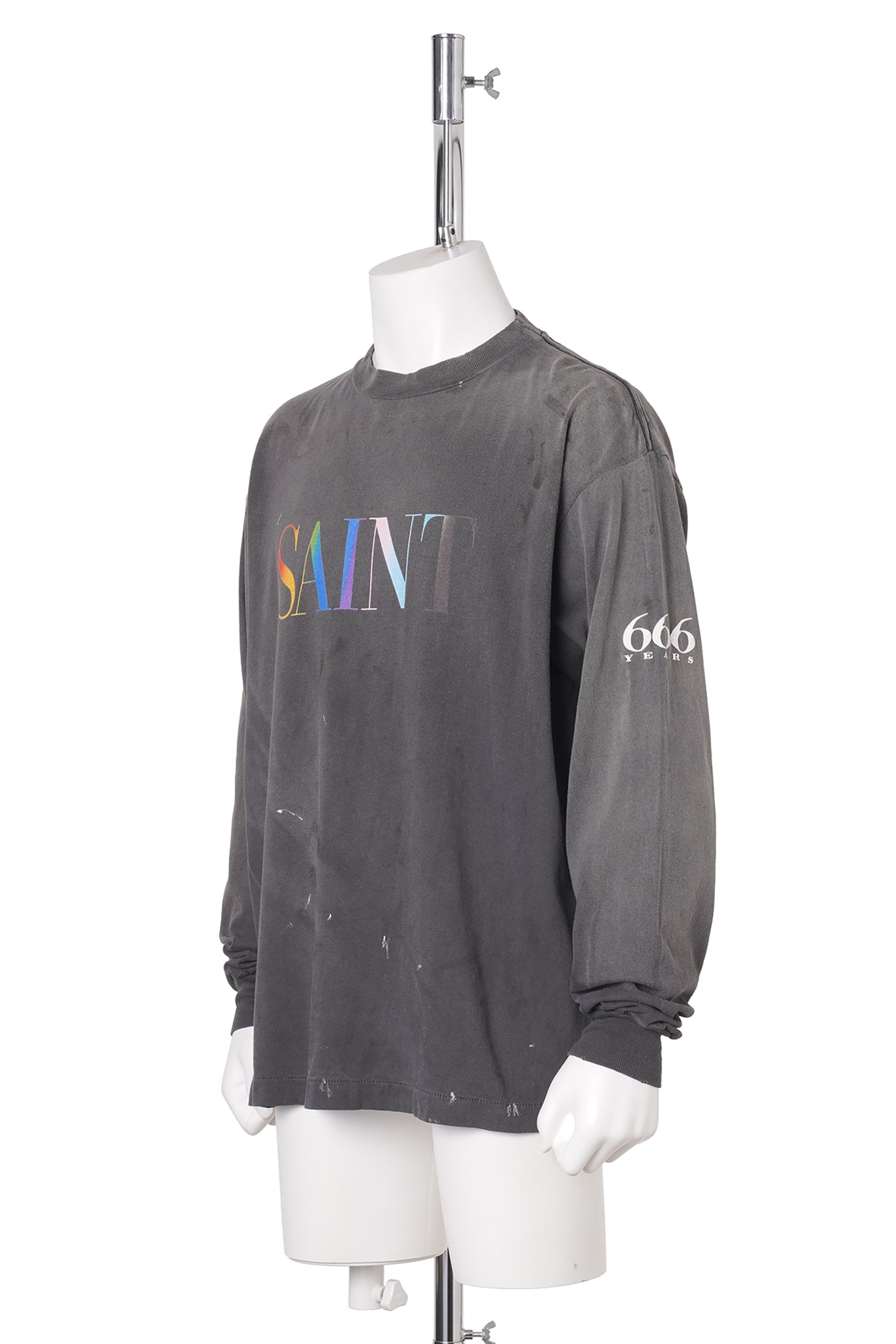 LS T-SHIRT/SAINT / BLACK