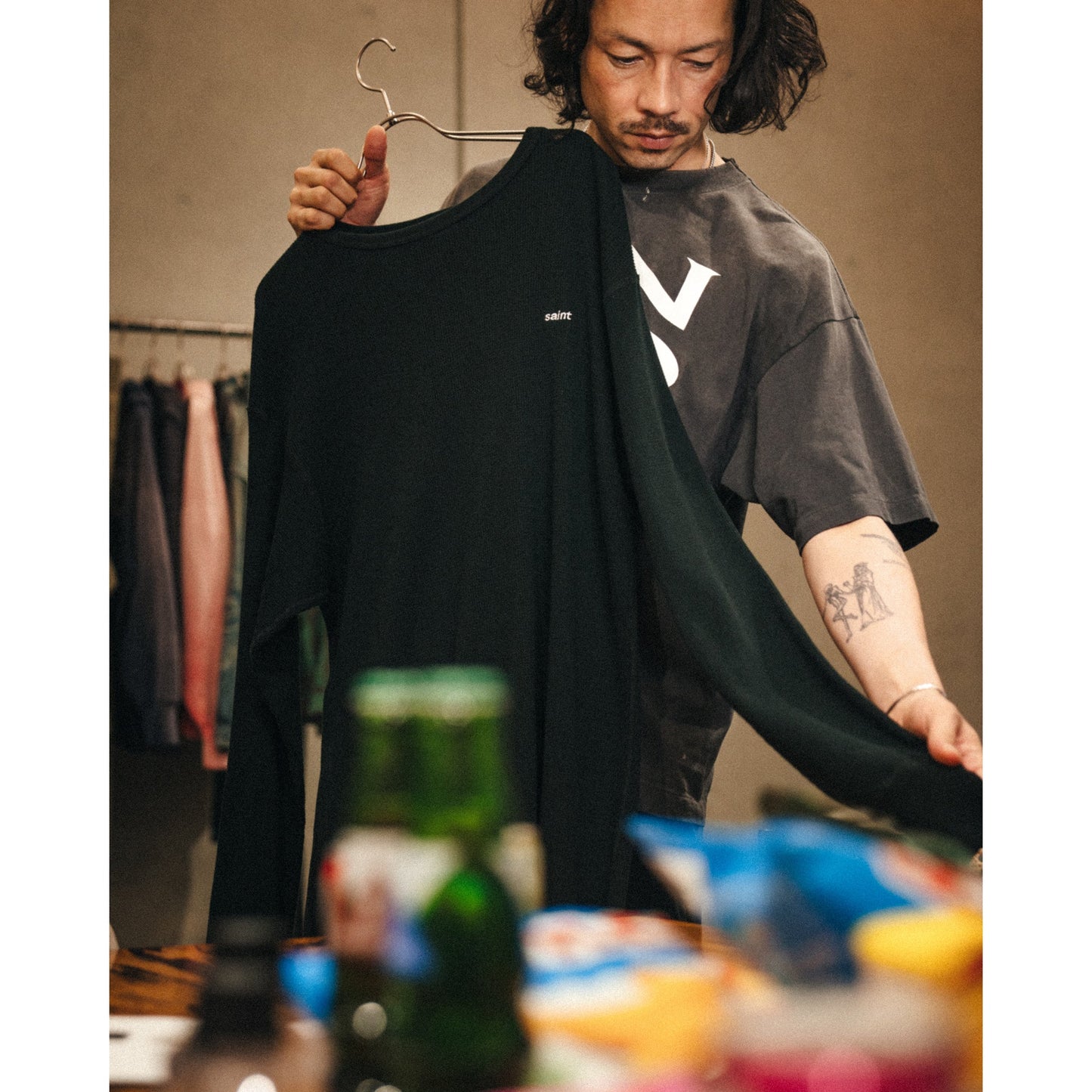 THARMAL SHIRT/THARMAL / BLACK