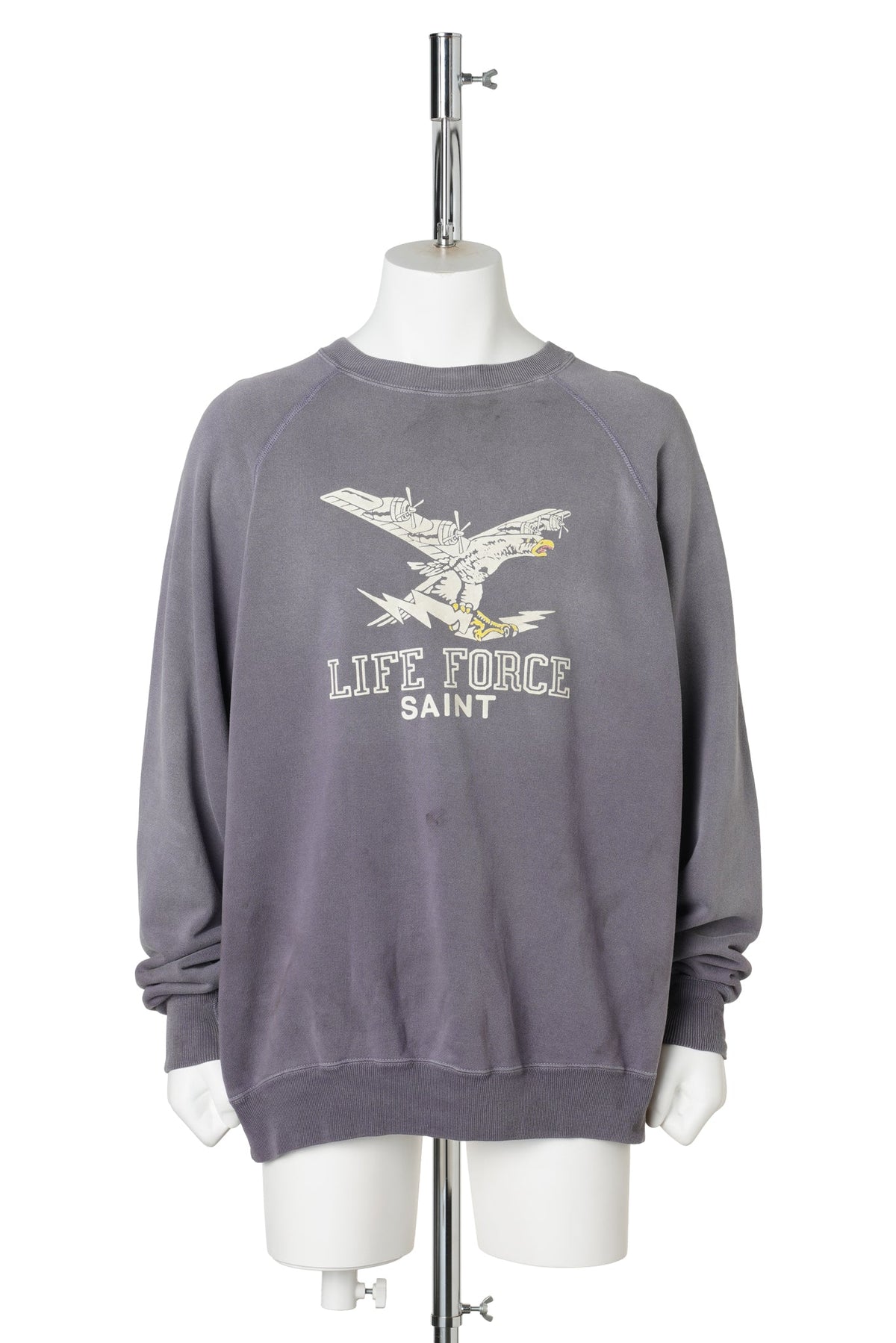 RAGLAN CRW N SWT/LIFE FORCE / NAVY