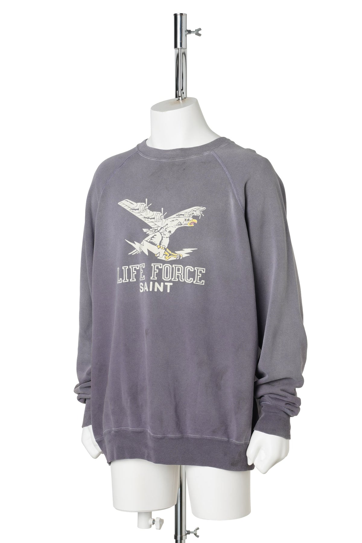 RAGLAN CRW N SWT/LIFE FORCE / NAVY