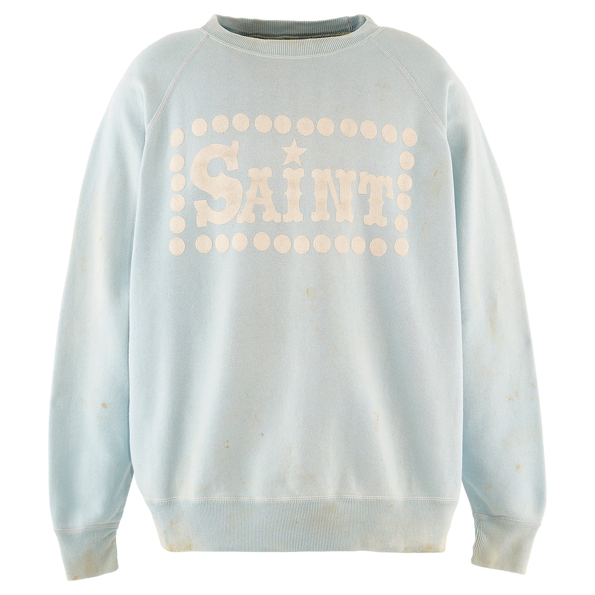 RAGLAN CRW N SWEAT/SAINT / SAXBLUE