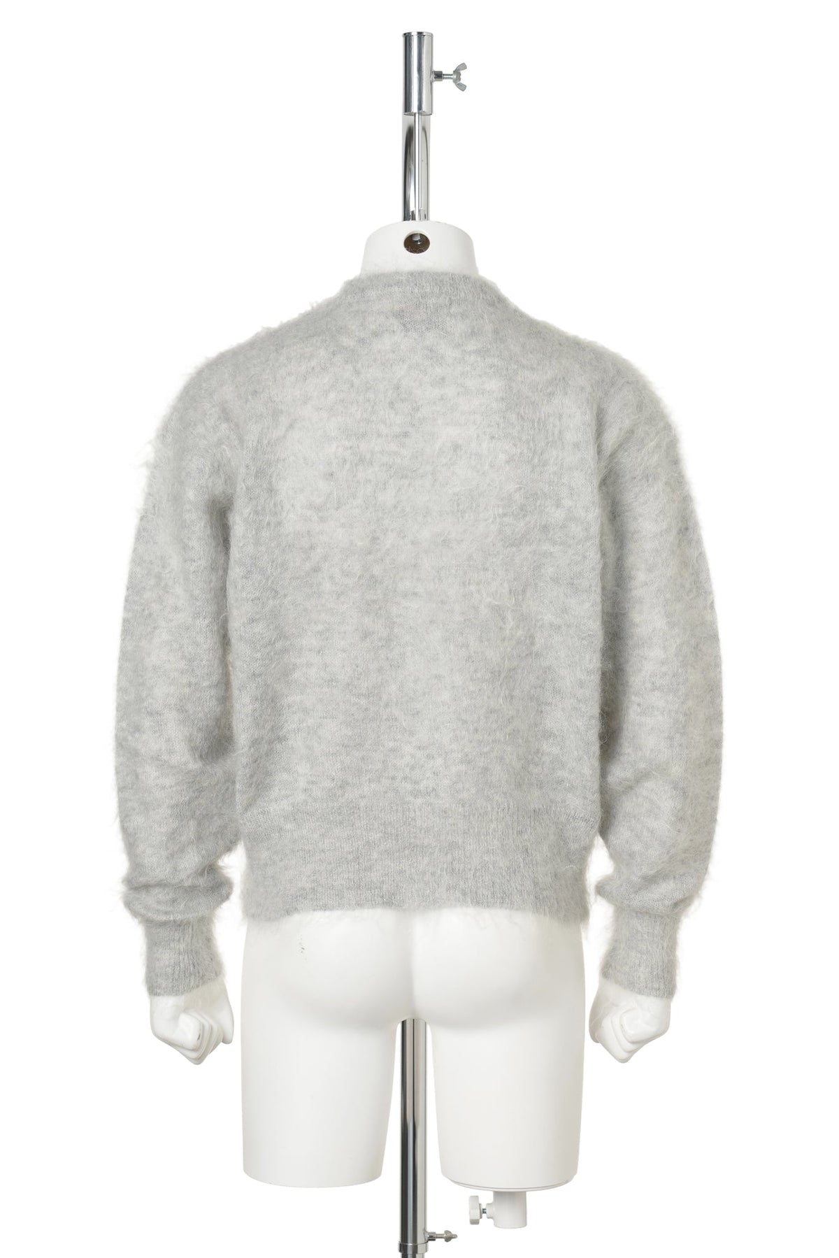 MOHAIR CREW KNIT/SAINT / GRAY