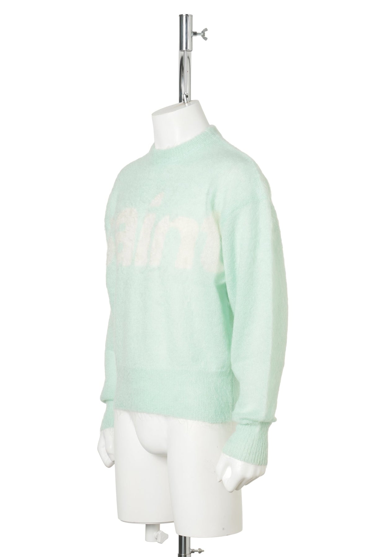 MOHAIR CREW KNIT/SAINT / GREEN