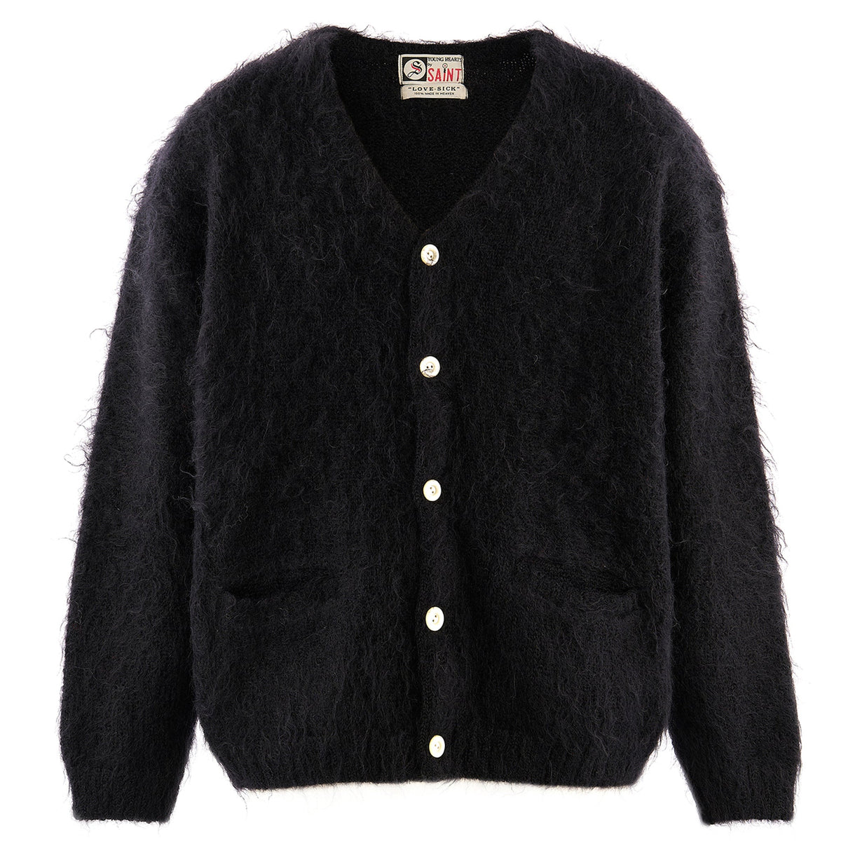 MOHAIR CARDIGAN/CARDIGAN / BLACK