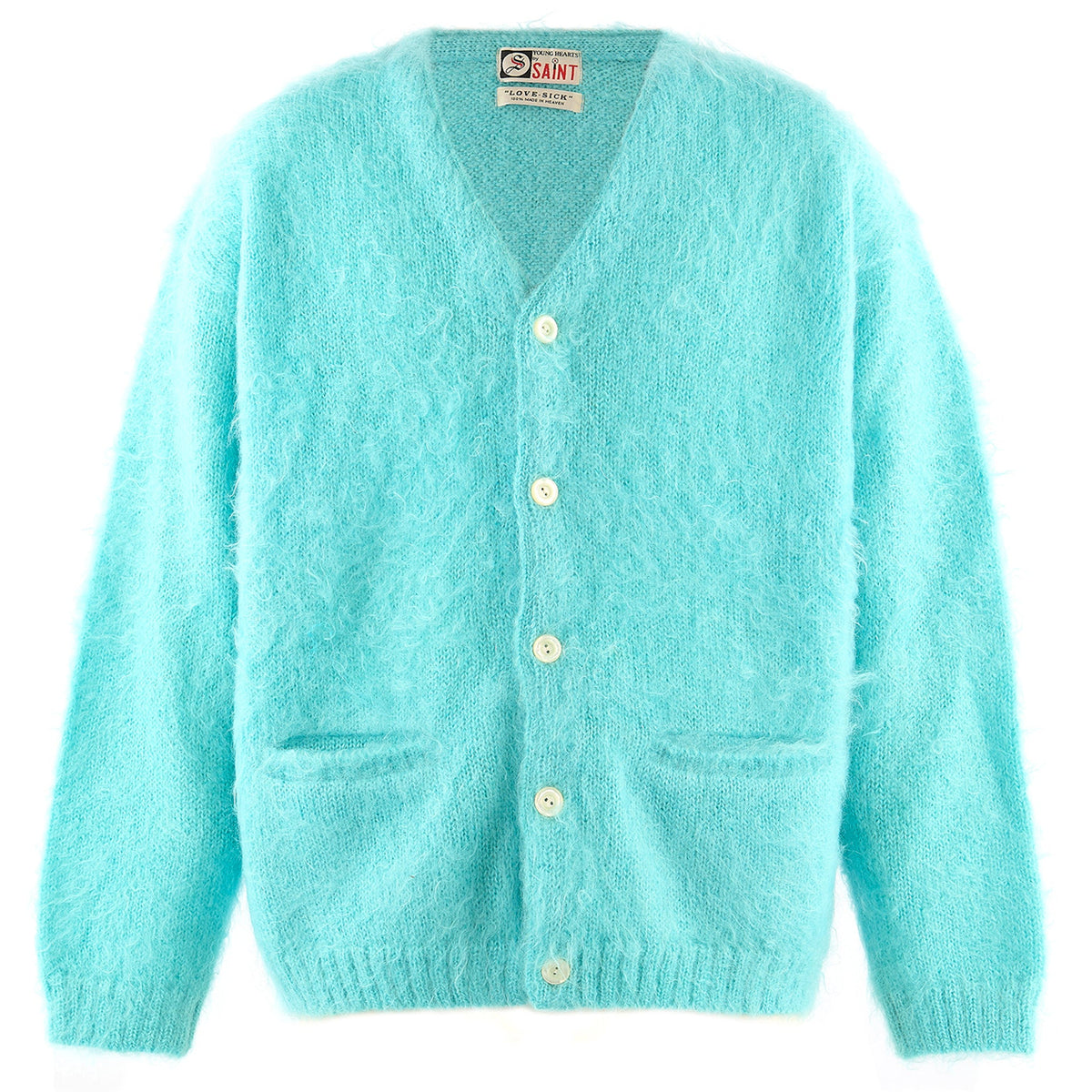 MOHAIR CARDIGAN/CARDIGAN / BLUE