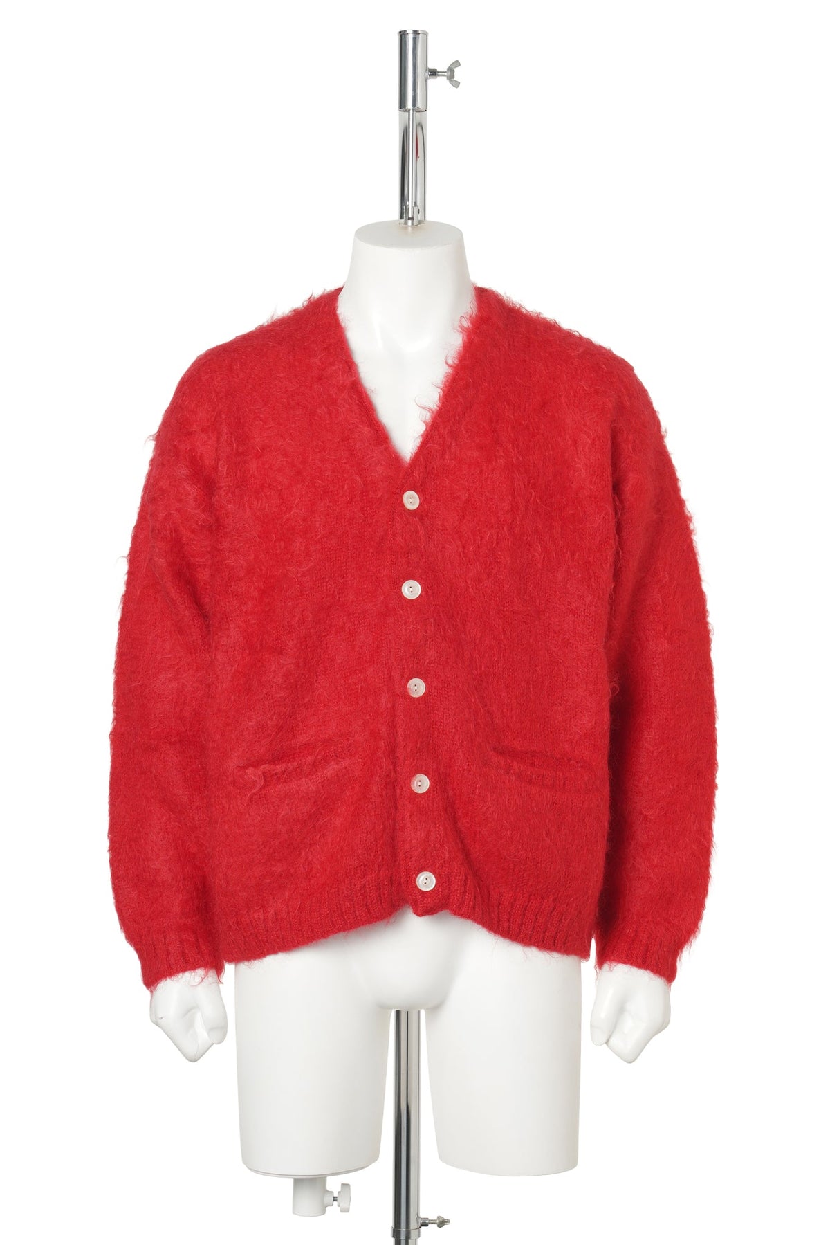 MOHAIR CARDIGAN/CARDIGAN / RED
