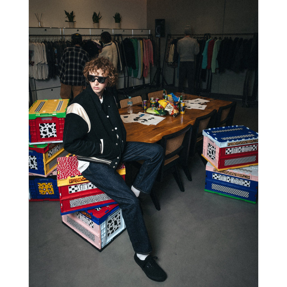 CORDUROY JACKET/CORDUROY / BLACK