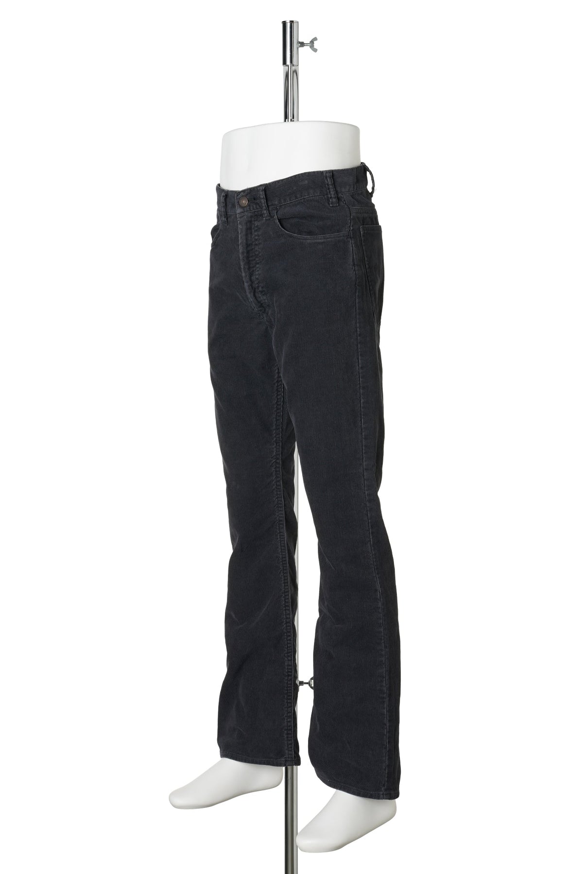 CORDUROY FLARE PANTS/FLARE / BLACK