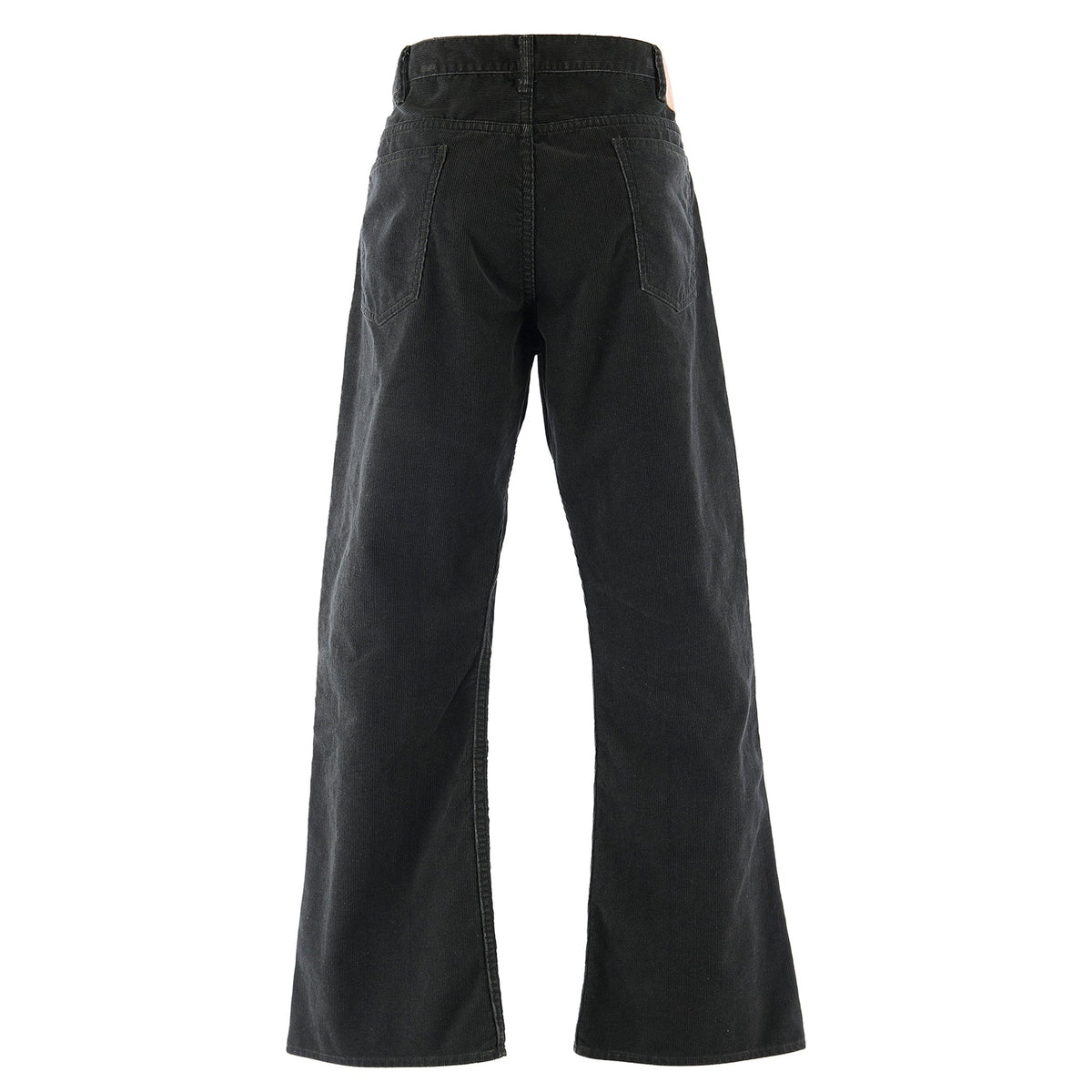 CORDUROY FLARE PANTS/FLARE / BLACK