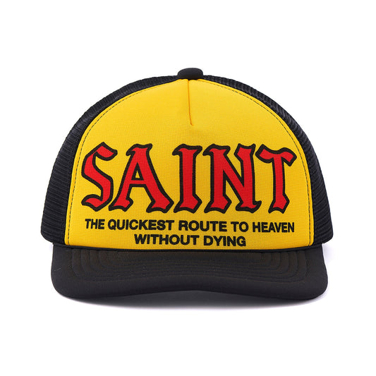 MESH CAP/SAINT / YELLOW+BLACK