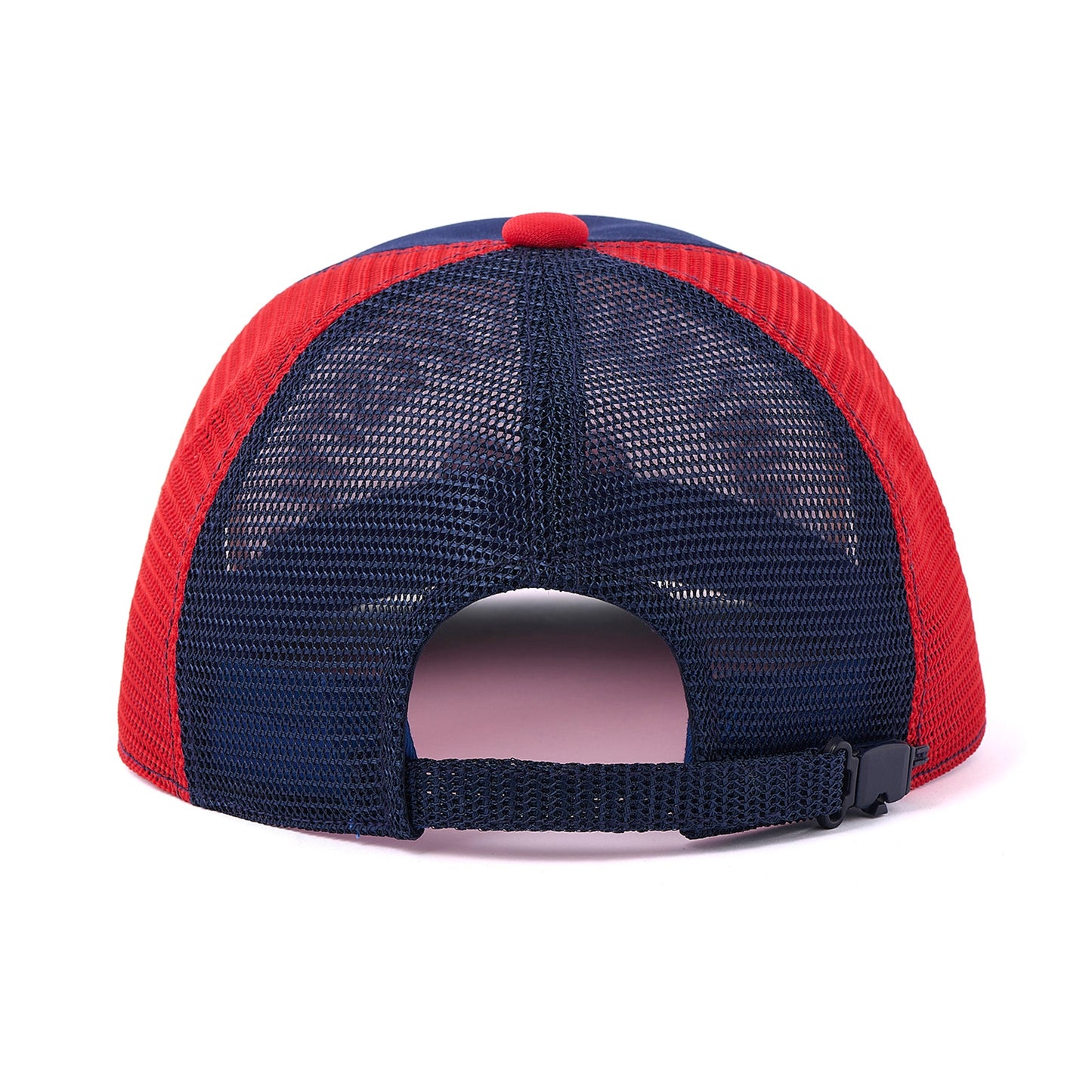 MESH CAP/LIFE STYLE / NAVY/RED