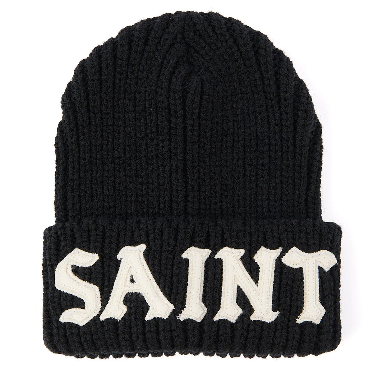 KNIT CAP/SAINT / BLACK