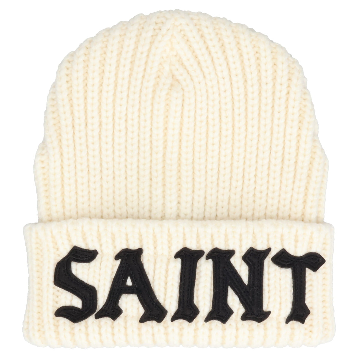 KNIT CAP/SAINT / WHITE